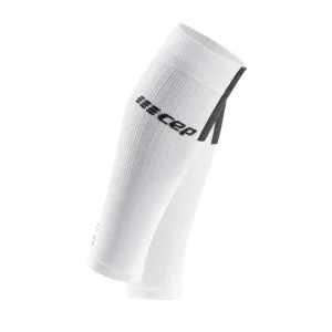 CEP The Run Calf Sleeves 3.0, White/Dark Grey, Men, V