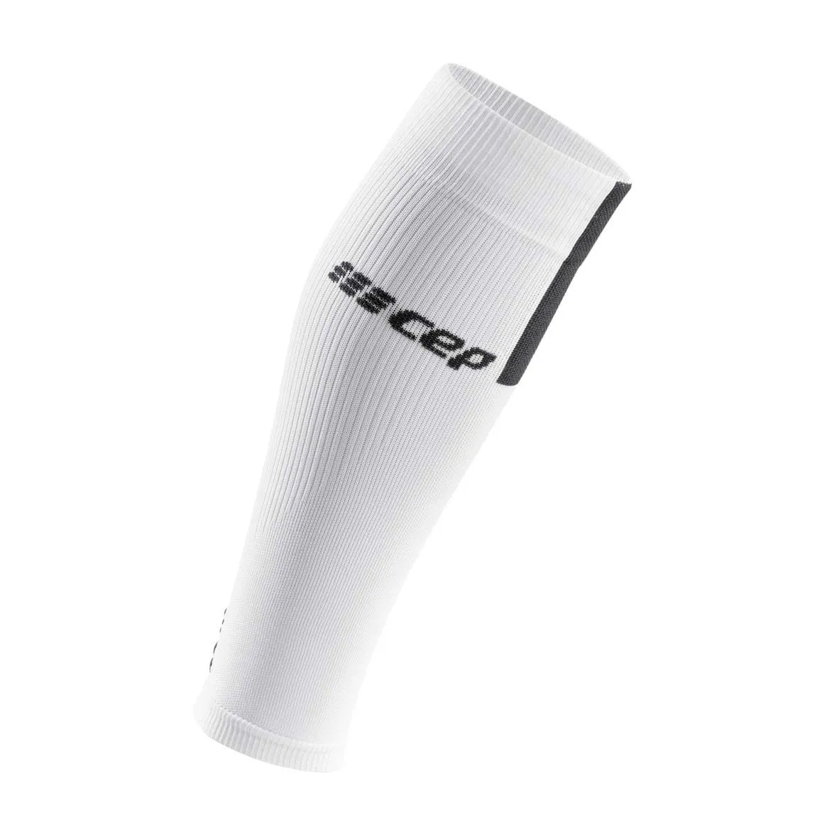 CEP The Run Calf Sleeves 3.0, White/Dark Grey, Men, V