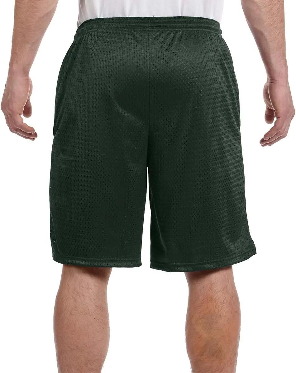 Champion Men's Big-Tall Mesh Short with Piping