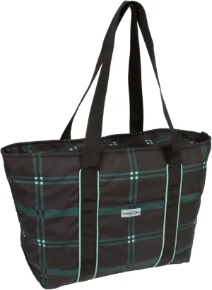 Chestnut Bay Travel Tote Bag (Hunter Plaid)