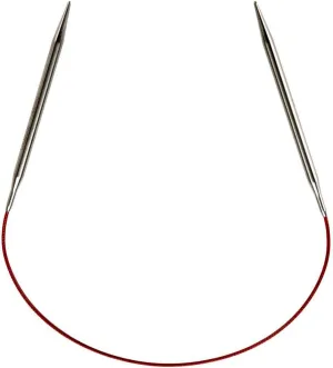 ChiaoGoo Red Lace Circular 16-inch (40cm) Stainless Steel Knitting Needle; Size US 13 (9mm) 7016-13