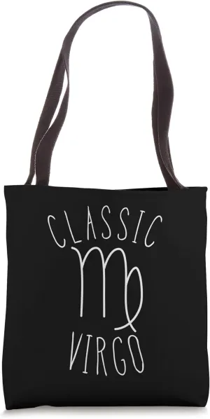 Classic Virgo Astrology Sign / Funny Virgo Birthday Month Tote Bag