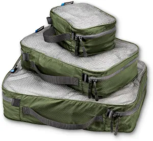 COCOON - Premium - Packing Cube - Ultralight SET - Olive Green - Set of 3