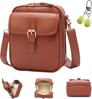 Collaboraten1 Crossbody Leather Bag, Collaborateam Urvashi & Tojoyride Anti Theft Shoulder Bags for Women