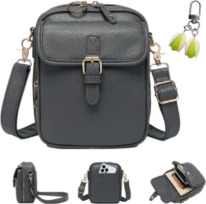 Collaboraten1 Crossbody Leather Bag, Collaborateam Urvashi & Tojoyride Anti Theft Shoulder Bags for Women