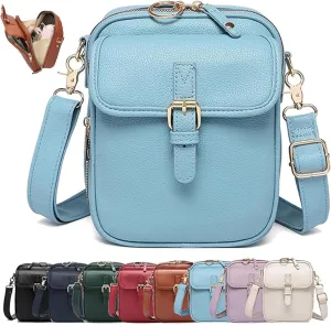 Collaboraten1 Crossbody Leather Bag, Collaborateam Urvashi Collaboration Tojoyride Anti Theft Shoulder Bags for Women Travel