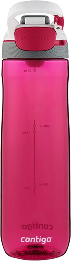 Contigo AUTOSEAL Cortland Water Bottle, 24 oz., Sangria