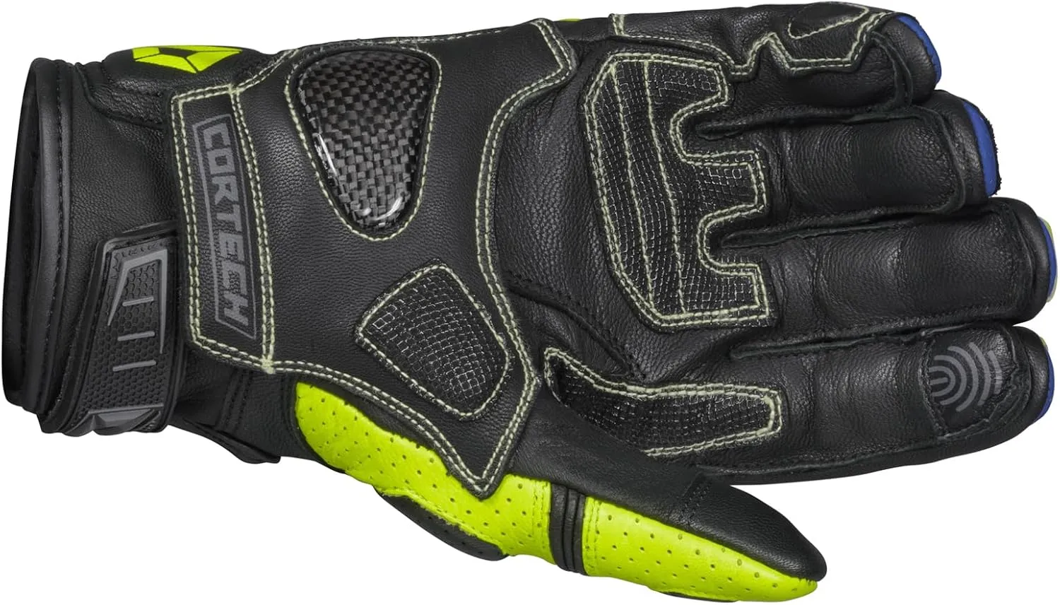 cortech Men's Revo Sport Short Cuff Motorcycle Gloves