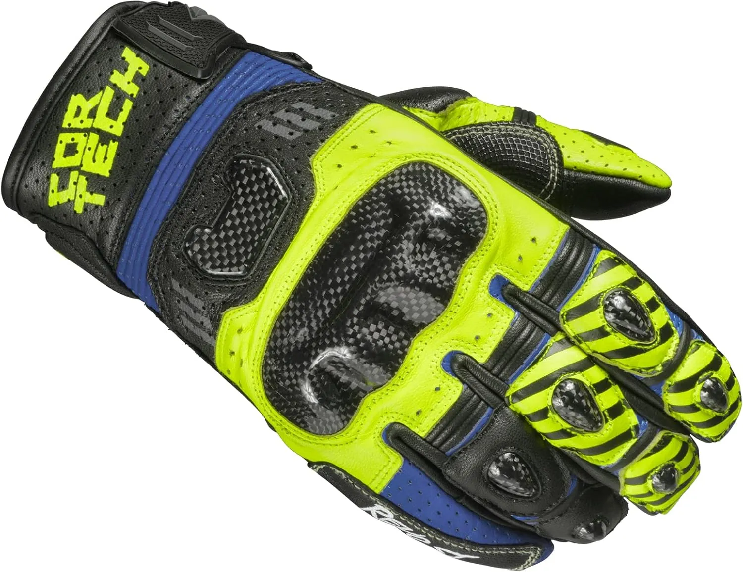 cortech Men's Revo Sport Short Cuff Motorcycle Gloves