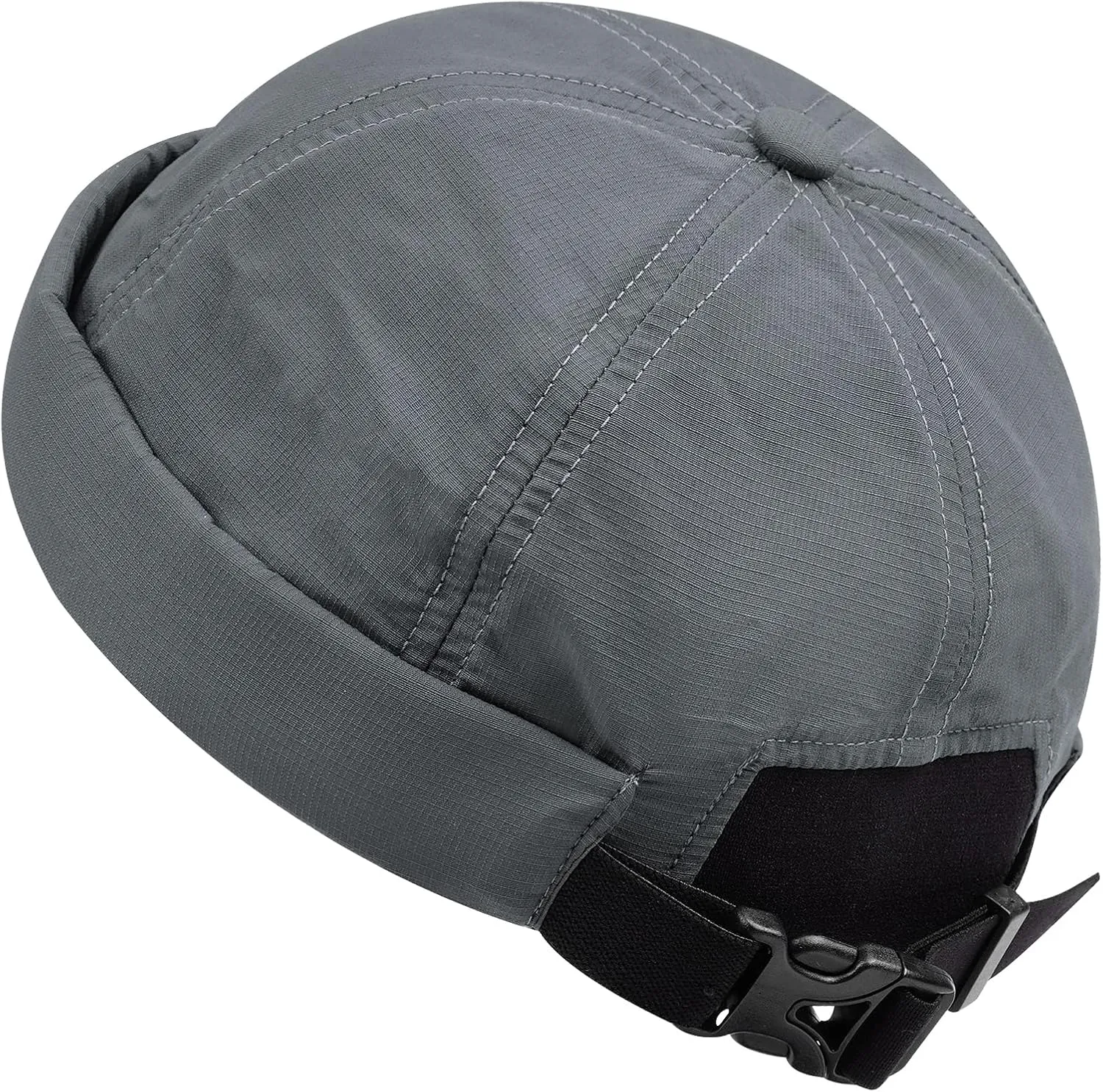 Croogo Quick Dry Brimless Hat Lightweight Daily Beanie Mesh Beanie Docker Cap Sailor Rolled Cuff Harbour Hat Casual Skullcap