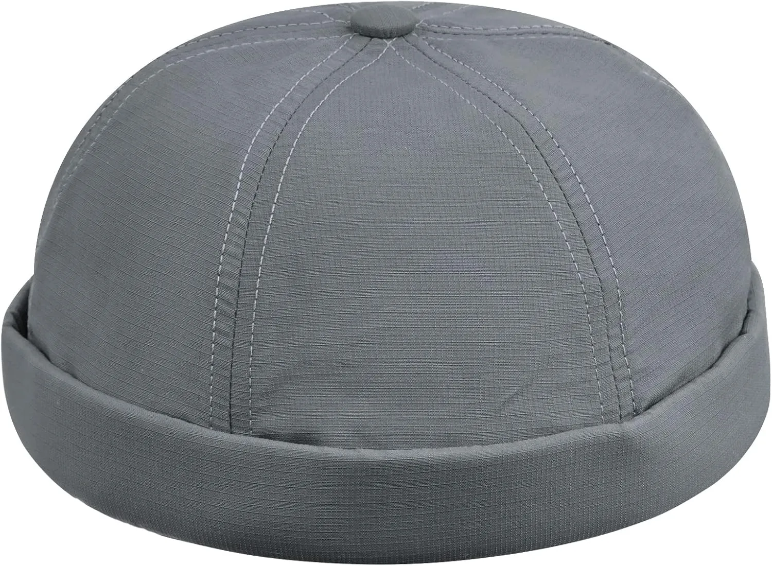 Croogo Quick Dry Brimless Hat Lightweight Daily Beanie Mesh Beanie Docker Cap Sailor Rolled Cuff Harbour Hat Casual Skullcap