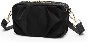 Crossbody Bag Women's Purse with Pockets and Compartments Multi Pocket Nylon Crossbody Purse