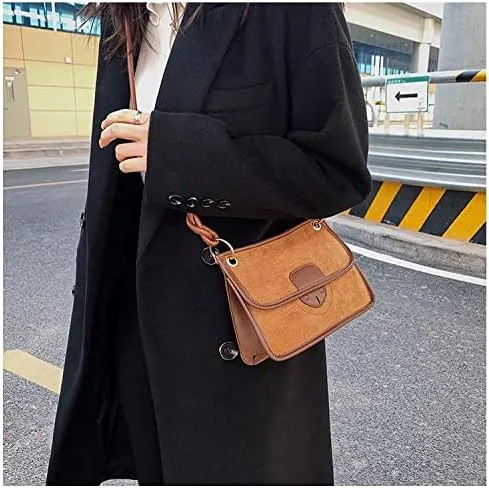 Crossbody Bags for Women fashion vintage classic Small Shoulder Bag Purse handbag Purse with Zipper Closure