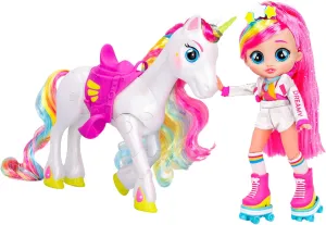 Cry Babies BFF Dreamy & Rym - Fashion Doll with 9  Surprises Including Outfit and Accessories for Fashion Toy, Girls and Boys Ages 5 and Up, 7.8 Inch Doll, Multicolor