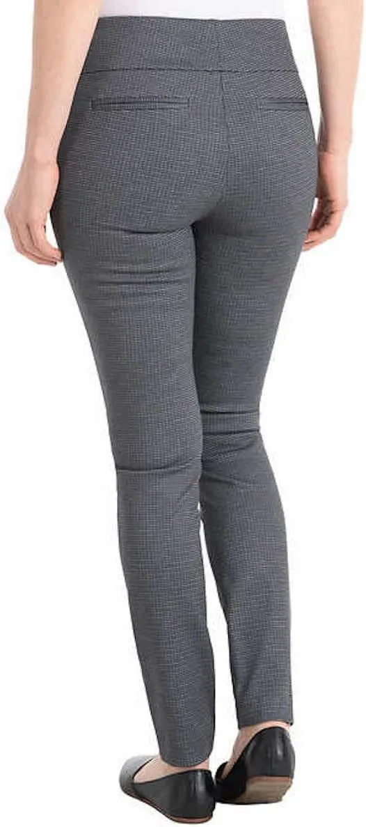 Dalia Women's Pull-On Ponte Pant with Built-in Tummy Control Panel