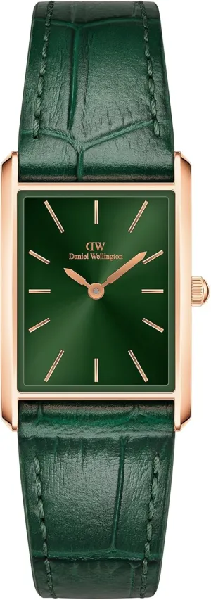 Daniel Wellington Unisex Bound Watch - Square Case, Japanese Quartz Movement, Leather or Stainless Steel Strap, Vintage Watch for Women and Men