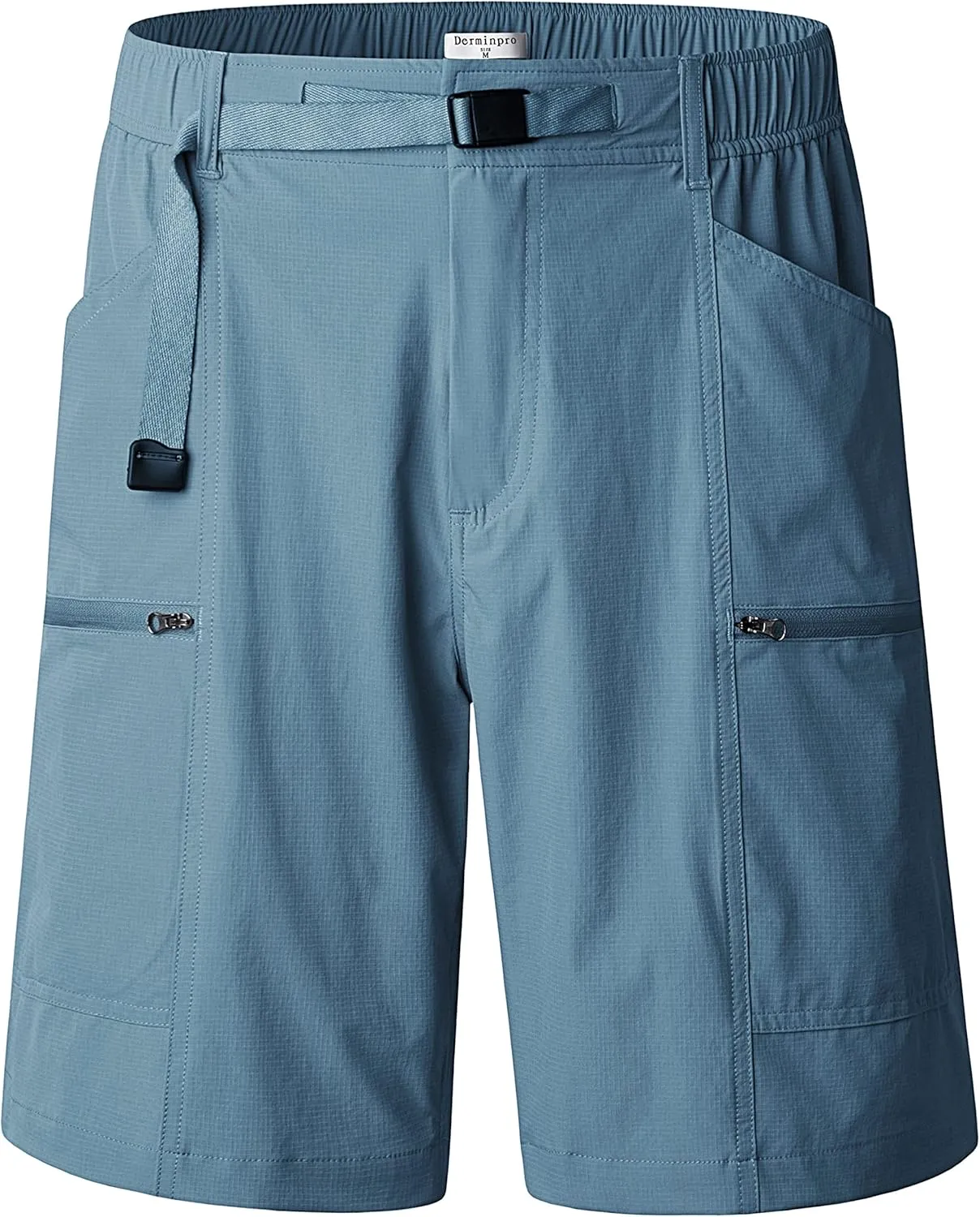 Derminpro Men's Quick Dry Stretch Water Resistant Golf Hiking Shorts with Multi Pockets