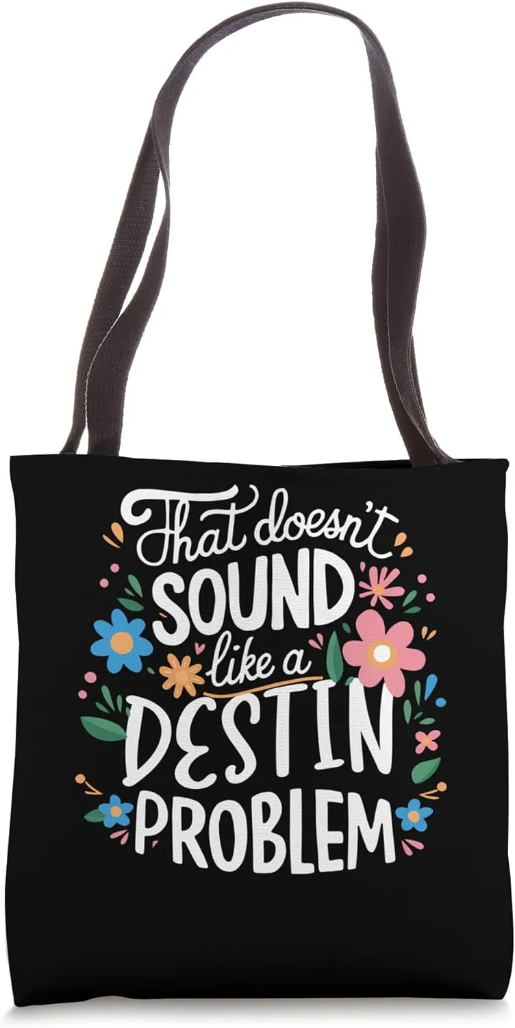 DESTINEE Personalized Cute Girls DESTINEE Name Tote Bag