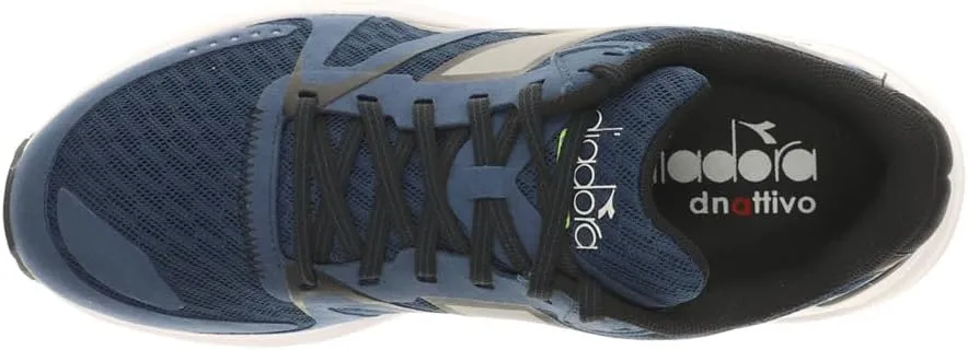 Diadora Mens Mythos Blushield 8 Vortice Running Sneakers Shoes - Blue