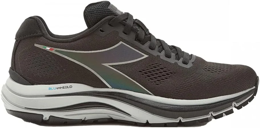 Diadora Women's Mythos Blushield 7 Vortice Hip - Black/Silver - 8.5 B