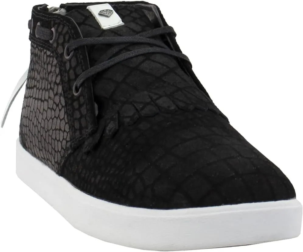 Diamond Supply Co. Mens Jasper Chukka X IBN Jasper Lace Up Sneakers Shoes Casual - Black