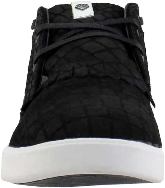 Diamond Supply Co. Mens Jasper Chukka X IBN Jasper Lace Up Sneakers Shoes Casual - Black