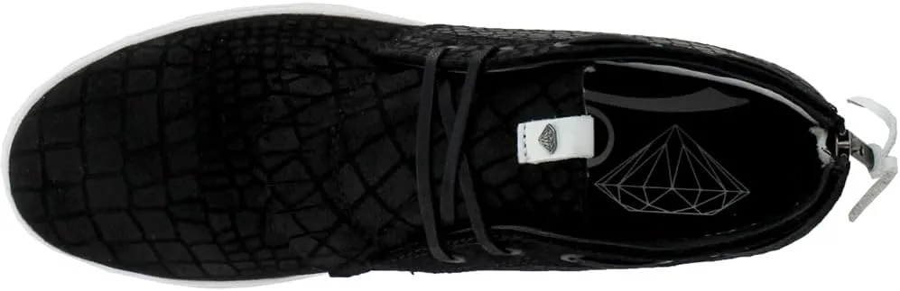 Diamond Supply Co. Mens Jasper Chukka X IBN Jasper Lace Up Sneakers Shoes Casual - Black