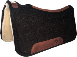 Diamond Wool Pad Company 1 in. Felt with a Merino Wool Fleece Bottom 32 x 32 32X32
