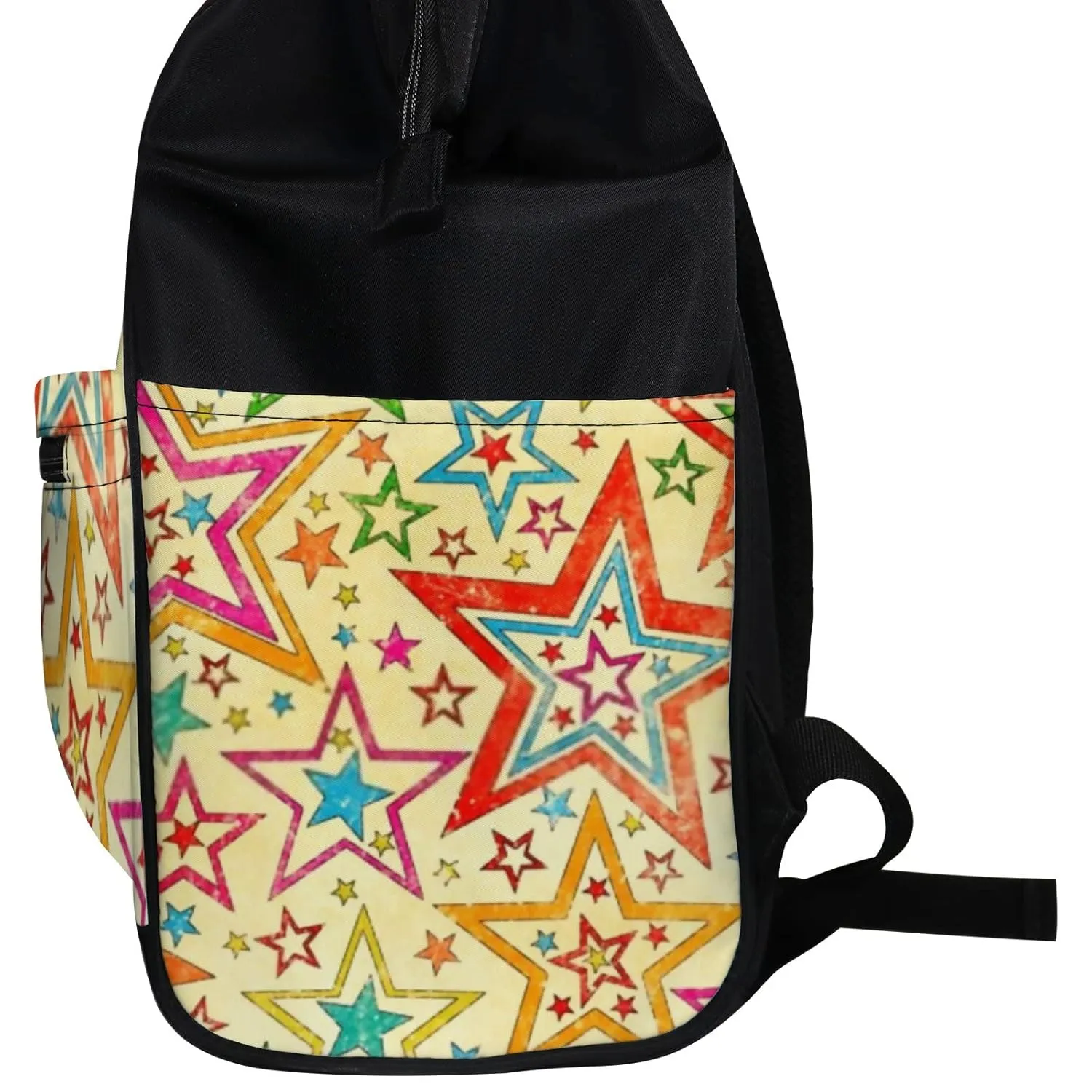 Diaper Bag Mummy Backpack Naive Art Abstract Stars Multifunction Baby Nappy Bag Large Capacity Nursing Bags Waterproof Travel Backpack