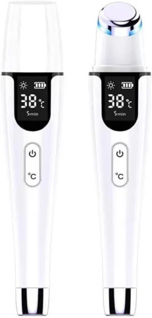 Eye Massage Wand,Vibration and Warm,Reducing Fine Lines, Dark Circles, Eye Bags Eyes Puffiness