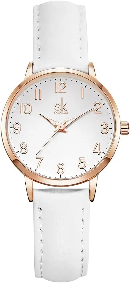 Female Watch Minimalist Ultra-Thin Watch 2024 Fashion Design Lady Girl Wrist Watch,Ladies Waterproof Watches for Women,Reloj para Mujer,Dainty Gifts
