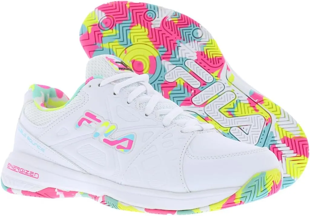 Fila Men's KJ7, White/Red Orange/Biscay Bay