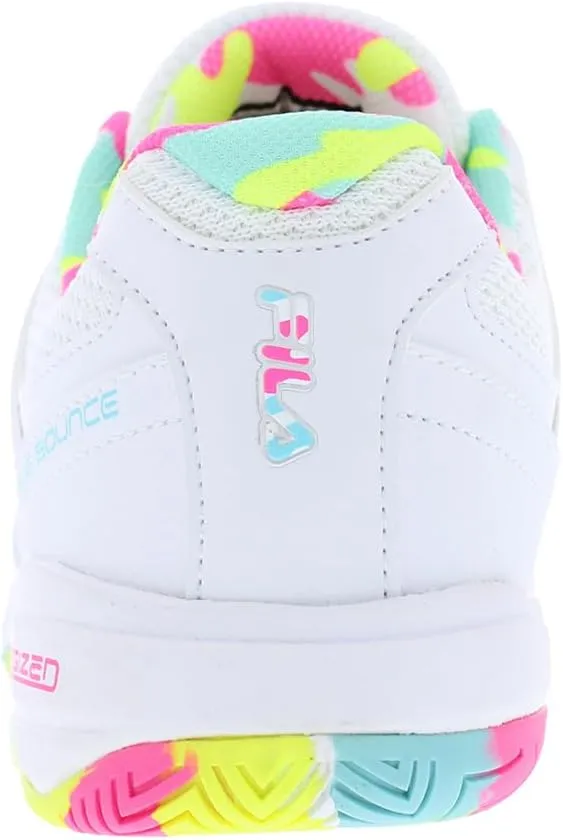 Fila Men's KJ7, White/Red Orange/Biscay Bay