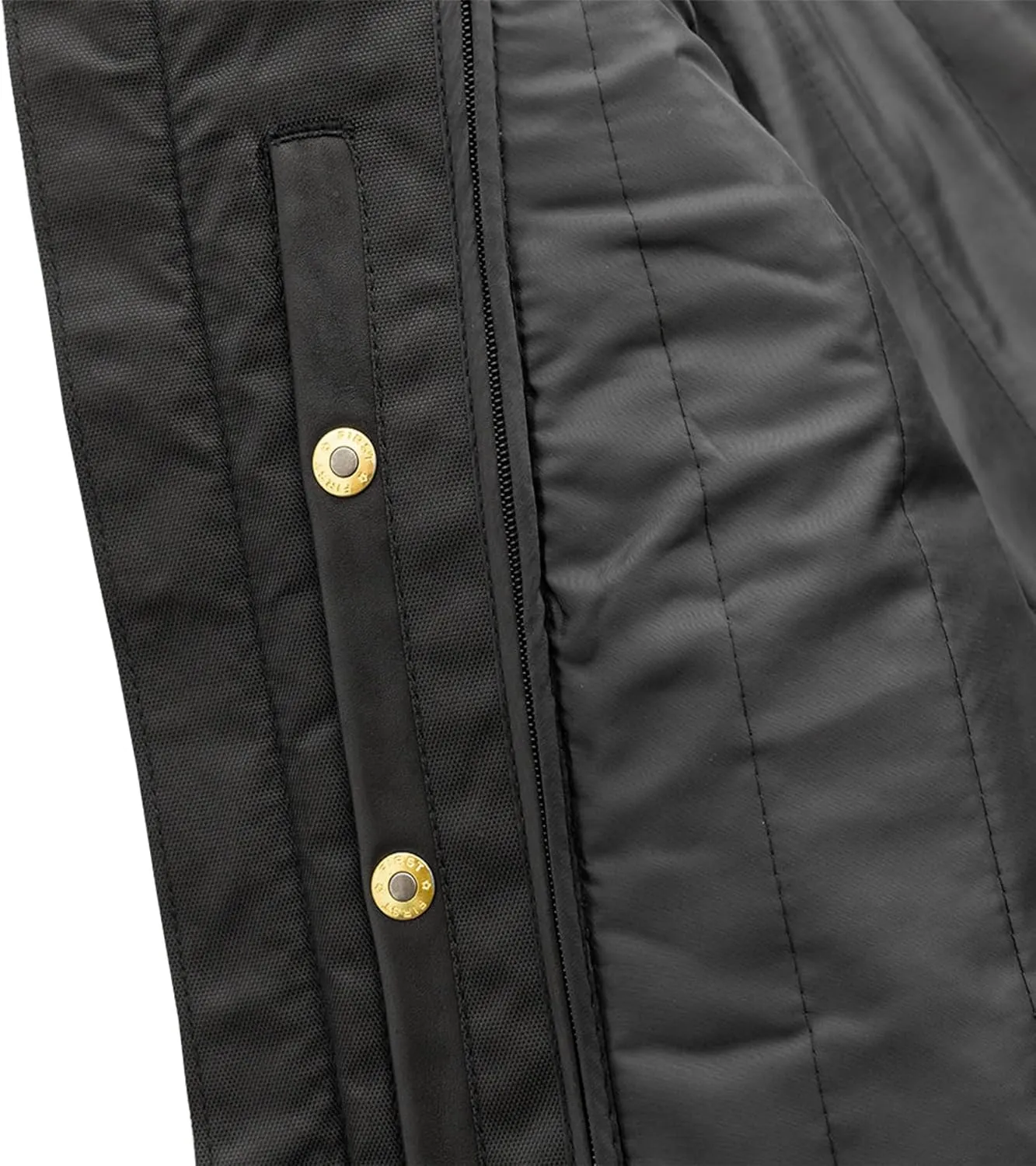 First Mfg Co - Top Performer - Men's Motorcycle Biker Riding Leather Jacket