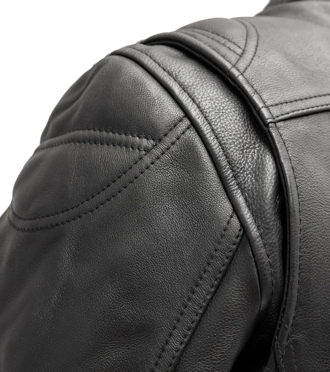 First Mfg Co - Top Performer - Men's Motorcycle Biker Riding Leather Jacket