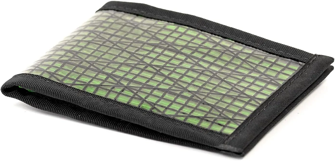Flowfold Vanguard Slim Front Pocket Bifold Wallet Green