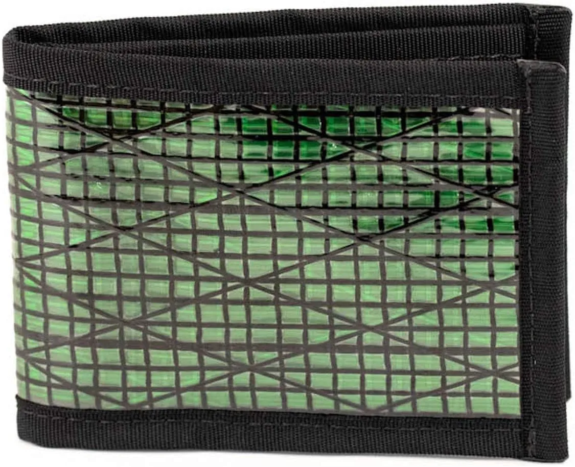 Flowfold Vanguard Slim Front Pocket Bifold Wallet Green