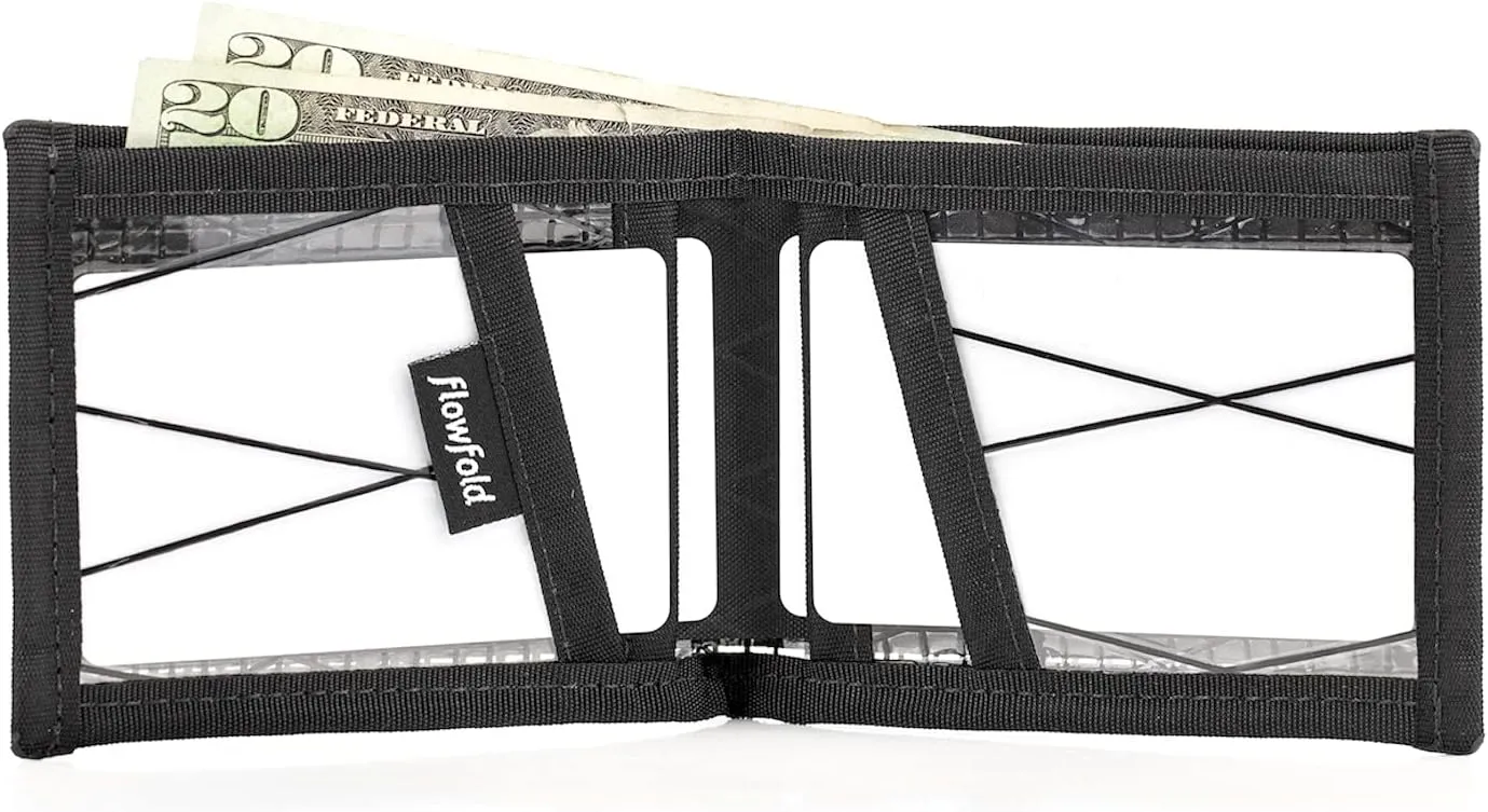 Flowfold Vanguard Slim Front Pocket Bifold Wallet Green
