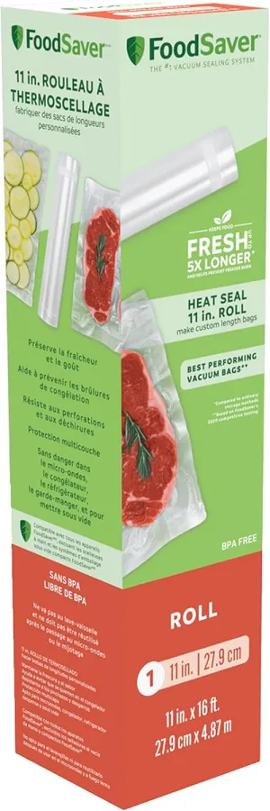 FoodSaver 11" x 16' Heat-Seal Roll