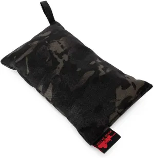 Front and Rear Support Loop Bag, Black Multicam