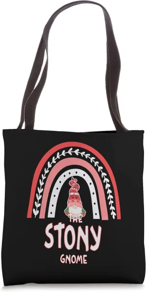 Funny Stony Gnome Matching Christmas Pjs for Family Tote Bag