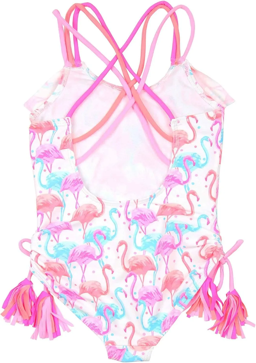 Girls' Paradise Island One-Piece Swimsuit, Sizes 4-12