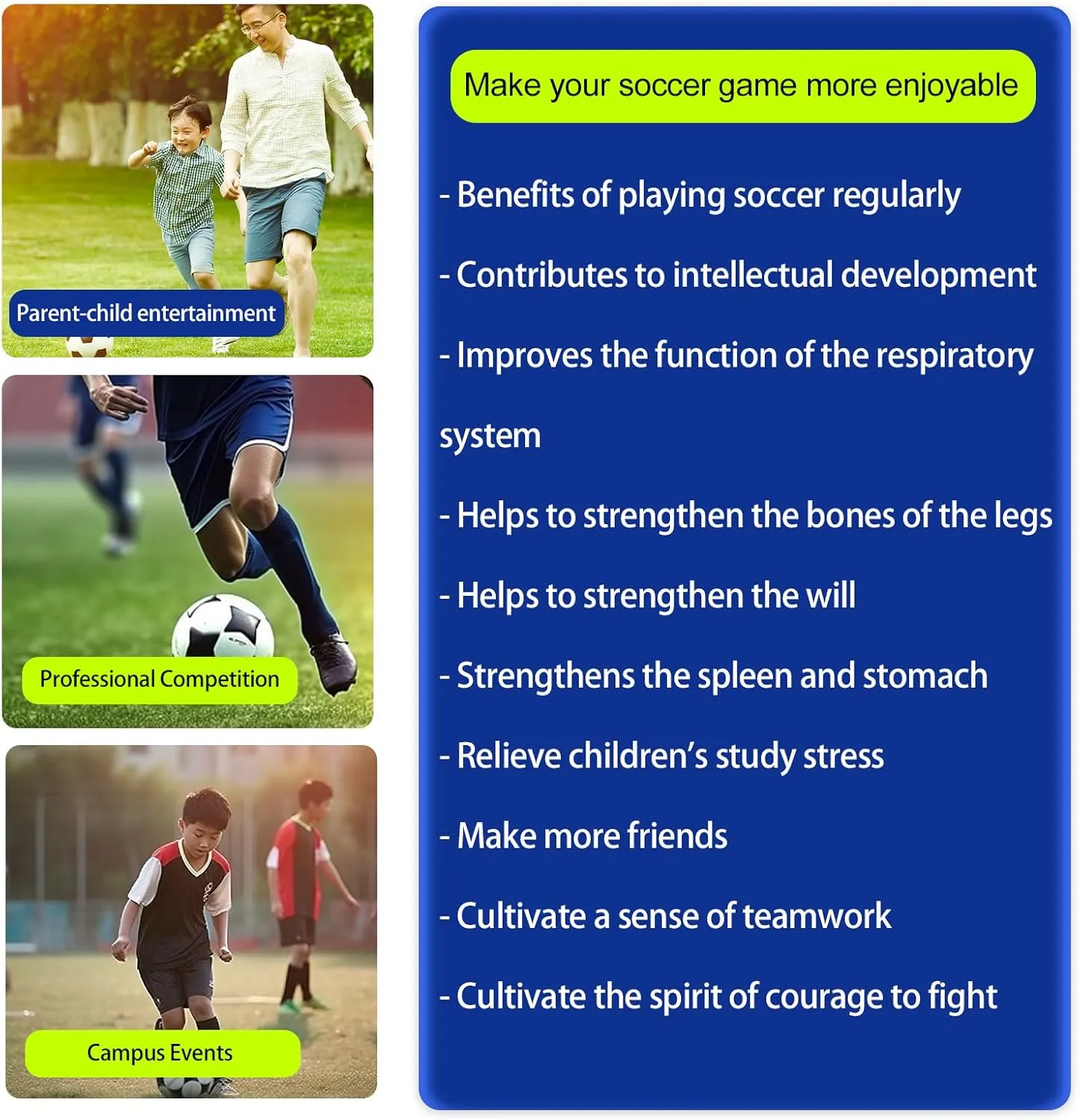 Glow in The Dark Soccer Net,Luminous Soccer Goal,Soccer Goals for Backyard,Soccer Net Replacement,12x6 and 6'x4 Soccer Goal Net Replacement,Post Not Included.