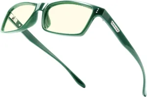 GUNNAR - Vertex Premium Gaming and Computer Glasses - Blocks 65% Blue Light - Clear Tint, Moss