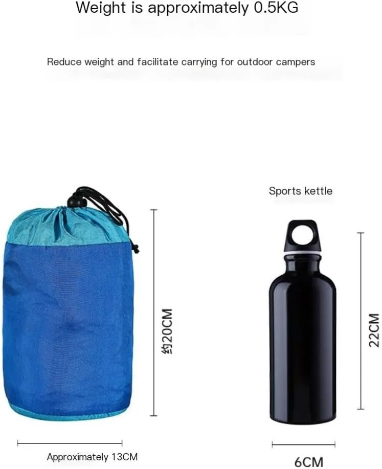 Hamock Outdoor Camping Parachute Nylon Cloth Single Double Outdoor Camping Cycling Indoor Leisure Outdoor Hammock Hanmock(A,B)