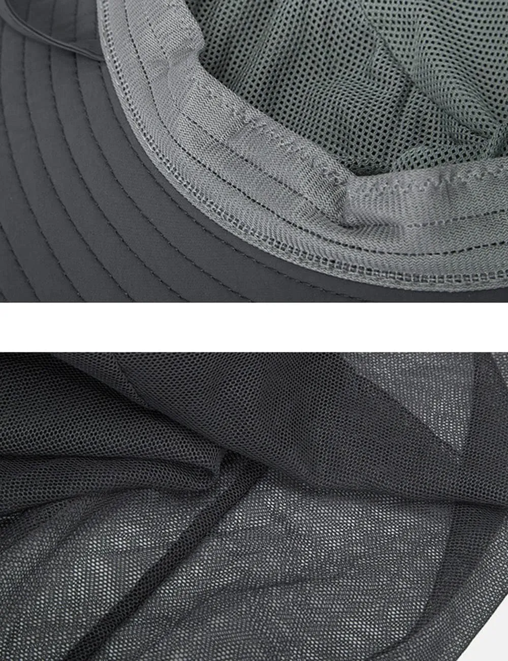 Head Net Hat Nylon Mesh Mosquito Net Sun Hat Face Cover Outdoor Fishing Hiking Camping Gardening