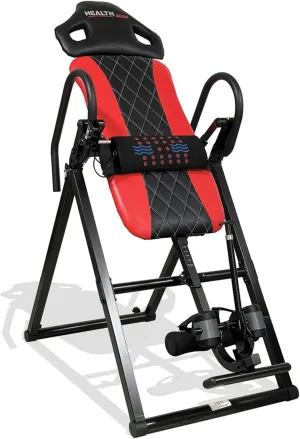 Health Gear - HGI 4.4 - Advanced Heat & Vibration Massage Inversion Table with Patented Ankle Safety & Security System