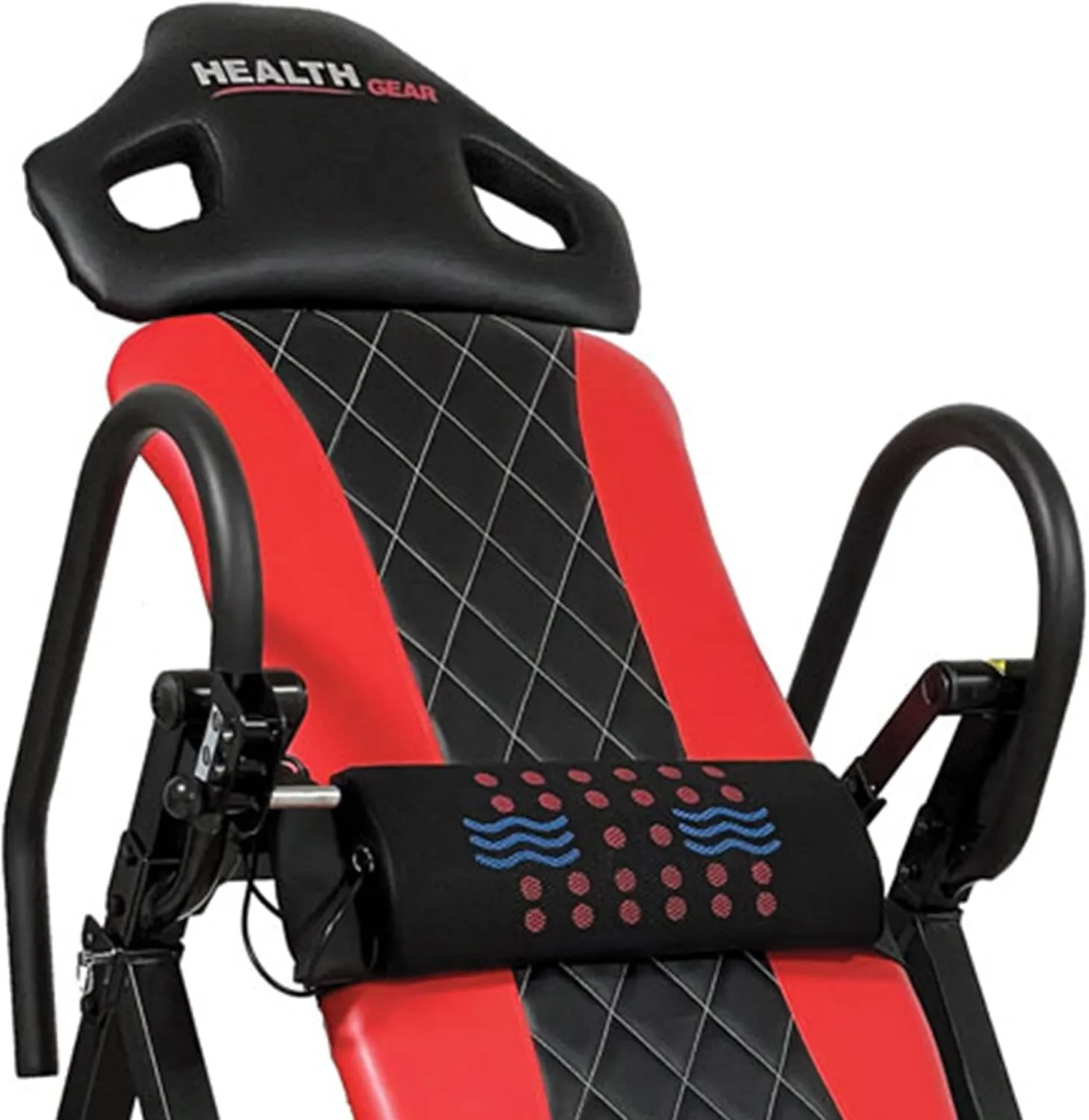 Health Gear - HGI 4.4 - Advanced Heat & Vibration Massage Inversion Table with Patented Ankle Safety & Security System
