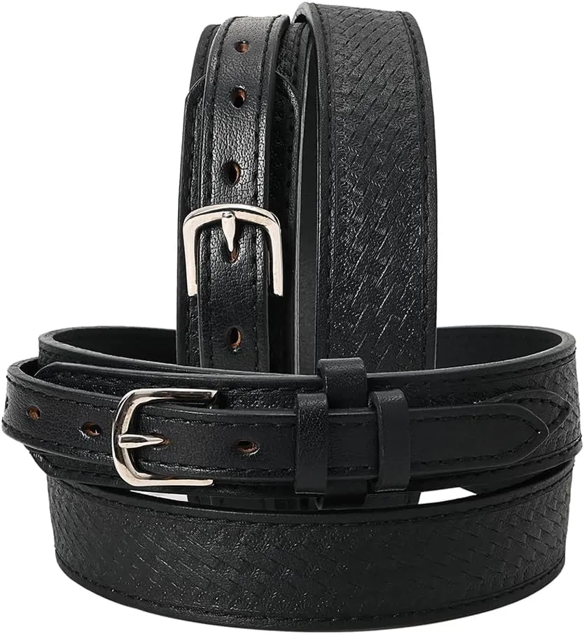 HILASON Western Genuine Leather Belt for Men Women Cowboy Cowgirl Handmade Unisex Full Grain Heavy Duty Tooled Belt for Jeans