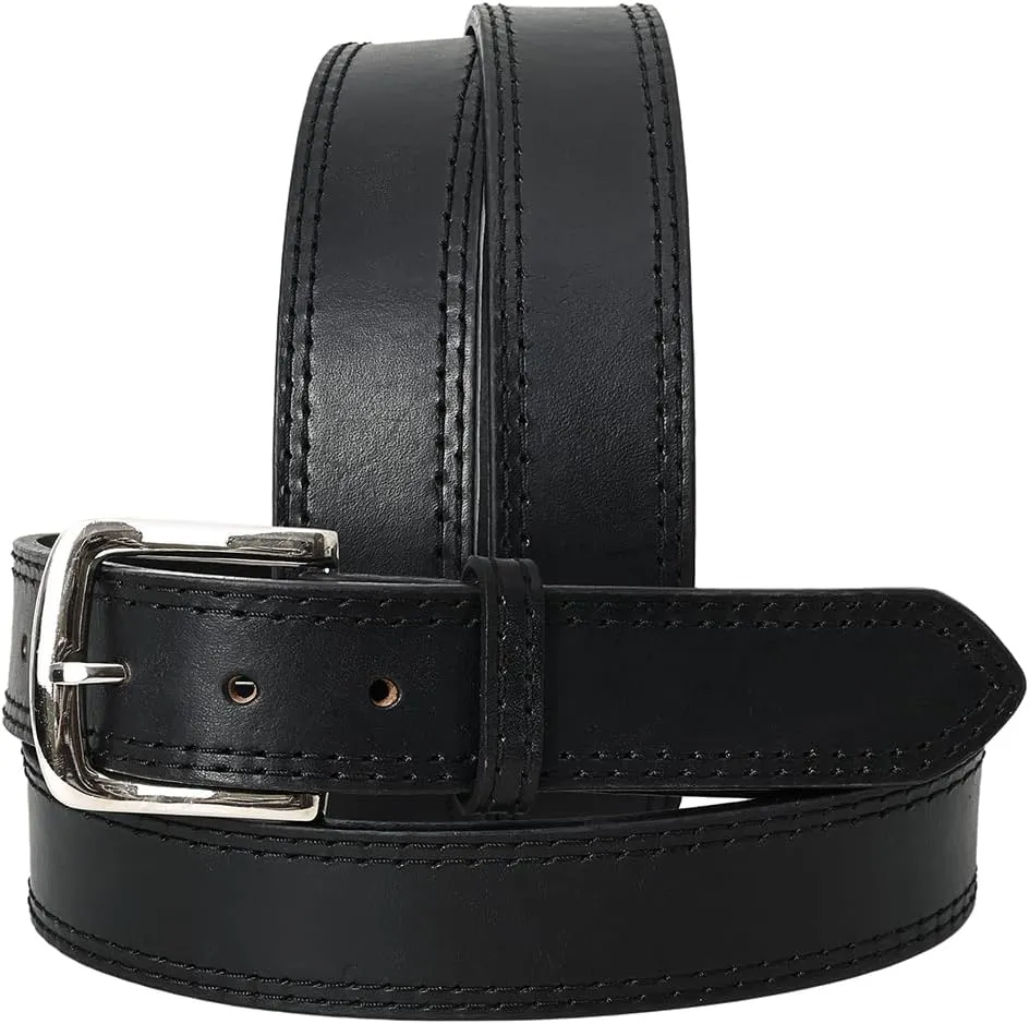HILASON Western Genuine Leather Belt for Men Women Cowboy Cowgirl Handmade Unisex Full Grain Heavy Duty Tooled Belt for Jeans